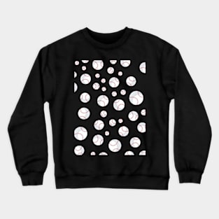 Baseball Pattern Crewneck Sweatshirt